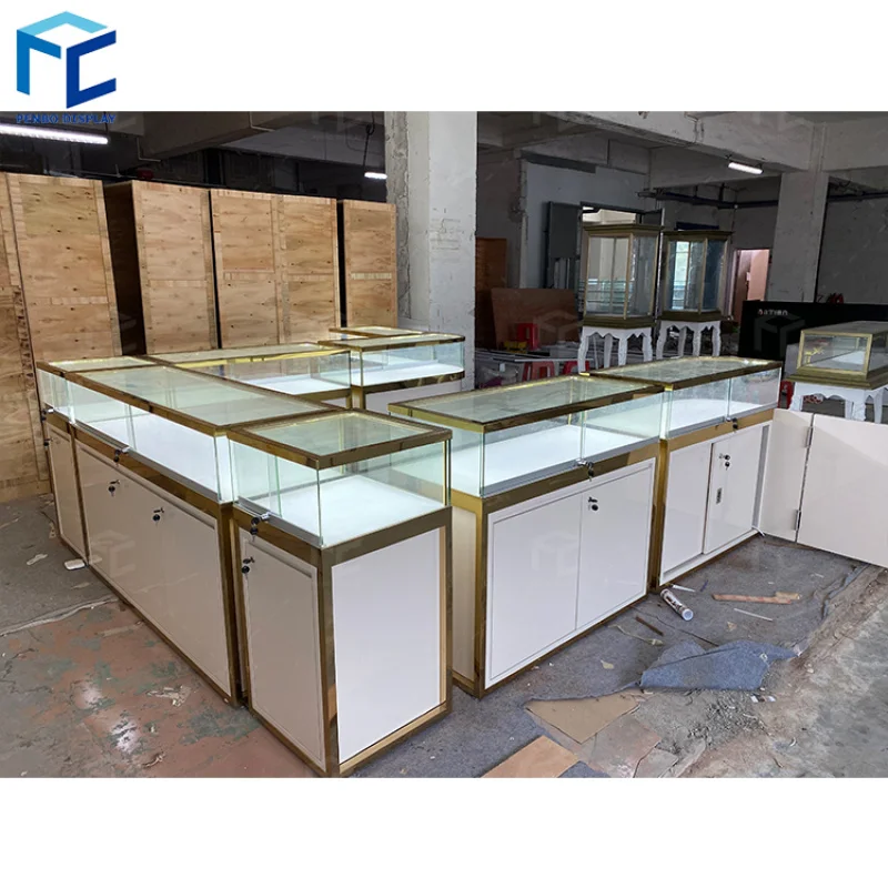 Switzerland Jewelry Watch Shop Jewelry Glass Showroom Design Jewellery Display Showcase