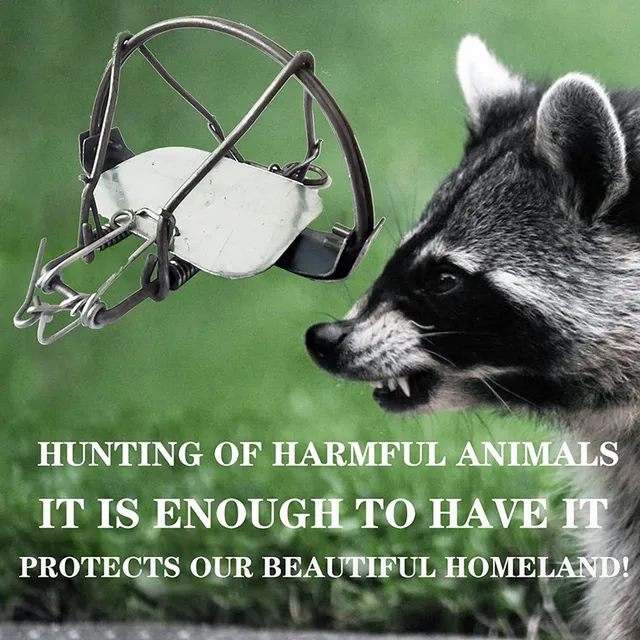 Frissített Rágcsáló -Visszautasító Vakondrekoll Egér Csapda Patkány Ketrec Patkánycsapda Csapdák A Róka Csapdájához Egerek - Image 2