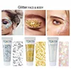 Multifunctional Eye Glitter Nail Hair Body Face Glitter Gel Art Flash Loose Sequins Cream With Smear Spoon Festival Glitter Deco 6