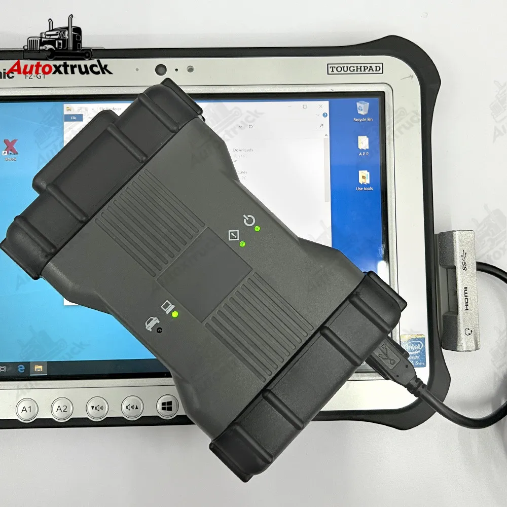 Set Completo Mb Sd C6 Xentry Doip Wifi Diagnosi Multiplexer Pk Sd C4 C5 Strumento Di Diagnosi Bus Per Auto Camion Con Tablet Fz G1 Fz-G1