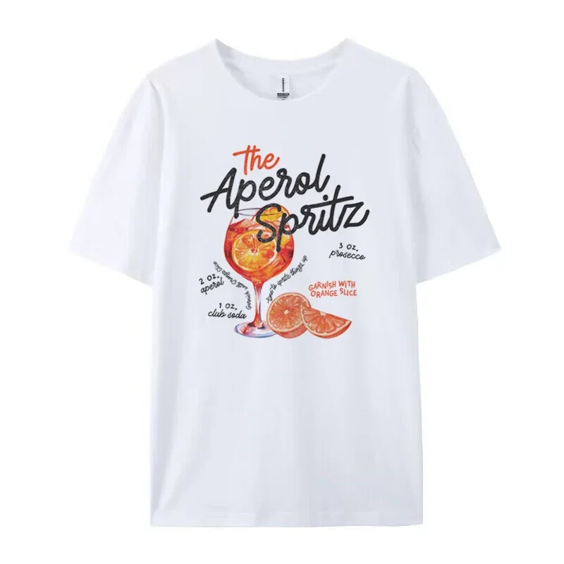 Retro Aperol Spritz Graphic Tee - Vintage Unisex Cotton T-Shirt Gift
