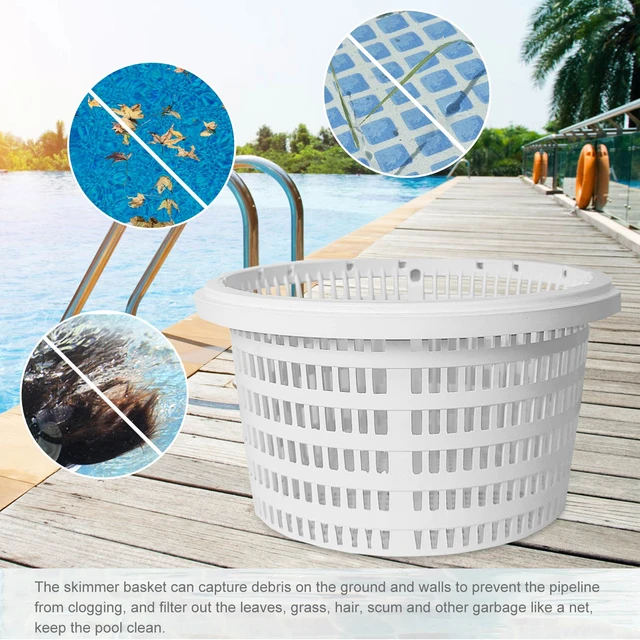 Swimming Pool Skimmer Replacement Basket Mesh Basket Filter Pool