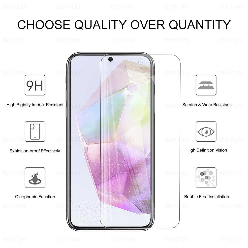 4-in-1 Premium Screen and Lens Protector Glass