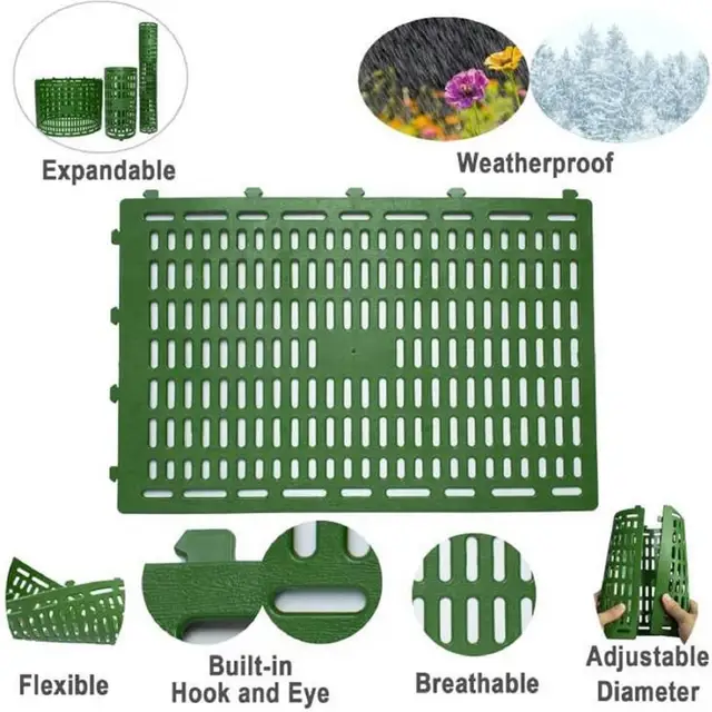 Fa Csomagtartó Védő Szellőzőnyílás Lyuk Kialakítása Kibővíthető Tpr Kéreg Őr Kerti Tekercselt Zöld Növény Szerszám Farmhoz - Image 3