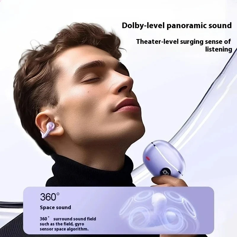 Bluetooth Headphones With Digital Display And Hi-fi Sound_voghion.com