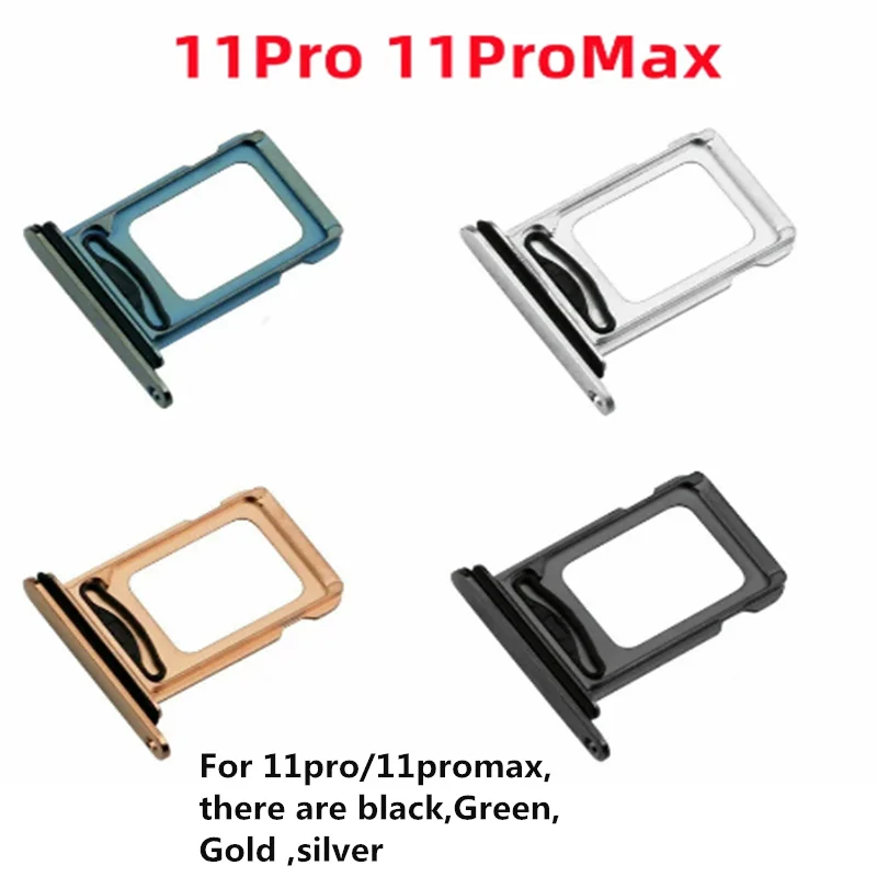 Absuhjx 1set 교체 부품 듀얼 SIM 카드 리더 커넥터 iPhone XR 11 12 Pro Max Sim 카드 트레이 슬롯 홀더 용 플렉스 케이블