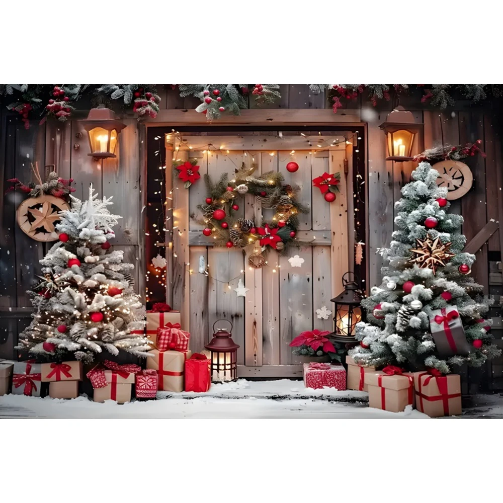Ttincceer Natale Pupazzo di Neve Sfondo 150x100cm All'aperto Inverno Foresta Pupazzo di Neve Fotografia Sfondo nuovo anno Tema Neonato Adulto Ritratto Studio Fotografia Prop