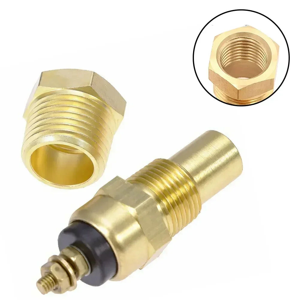 Fan Thermostat Temperature Switch 1Pc With Hexagonal Nut Auto Engine Cooling Electric Fan NPT 3/8