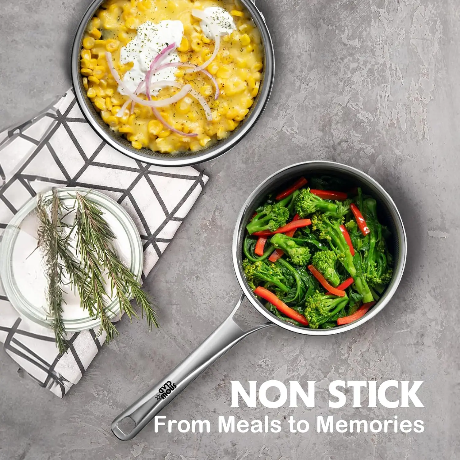 Nonstick Saucepan Set 2