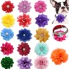 Bulk Flower-Collar Dog Accessories Dog Bow Tie Pet Dog Collar Accessories  Flower For Dog Collar Dog Flower Collar Accessory 1