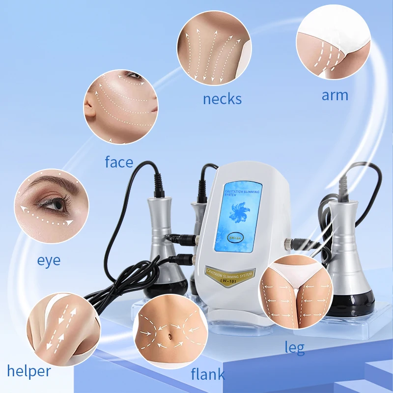 Hot selling product in 2024, 40K ultra-thin ultrasonic liposuction, wrinkle removal, and facial slimming machine 2