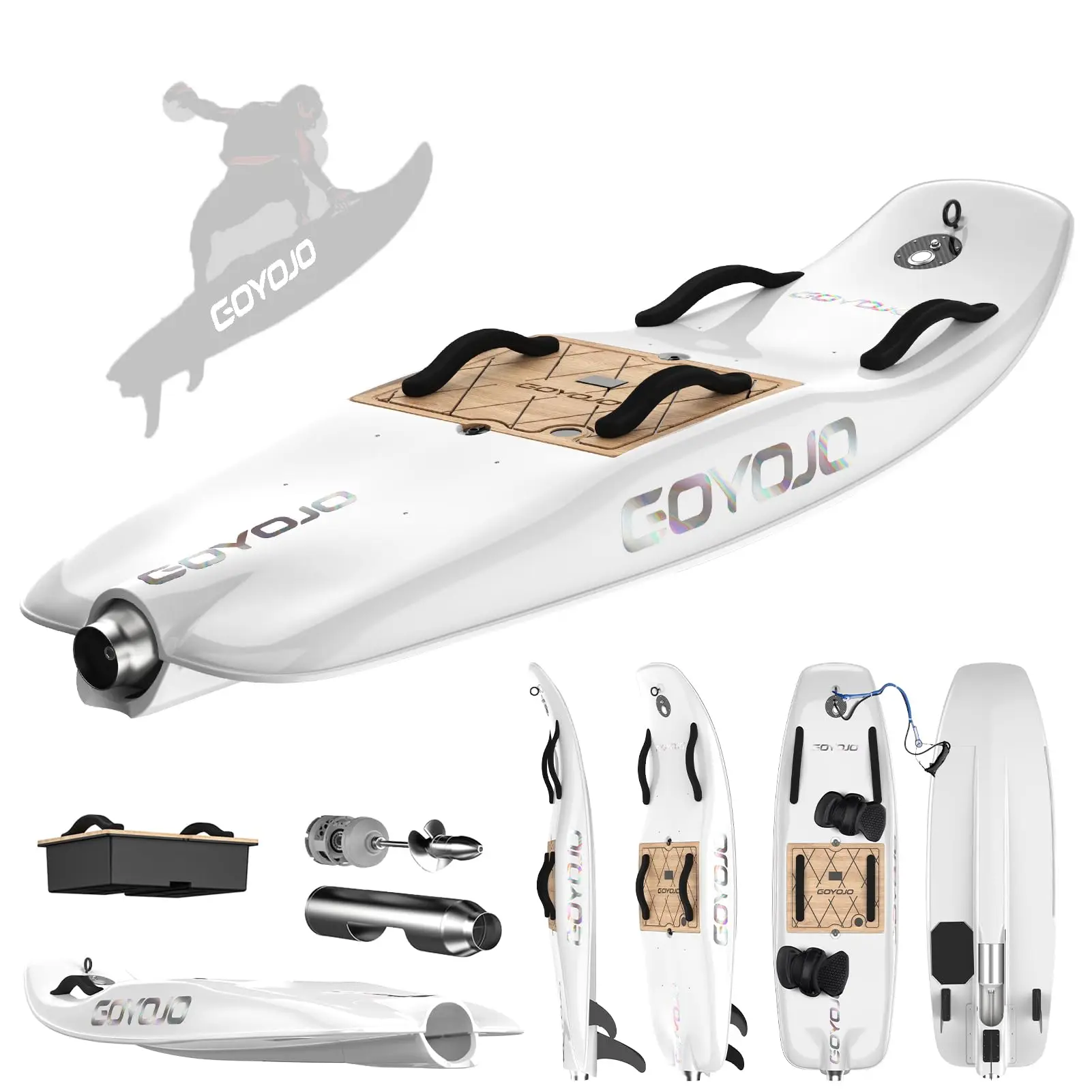 High Speed Electric Surfboard Water Jet Surfing Board Smart Water Scoote New In Outdoor Sports Surf Adjustable Jetboards