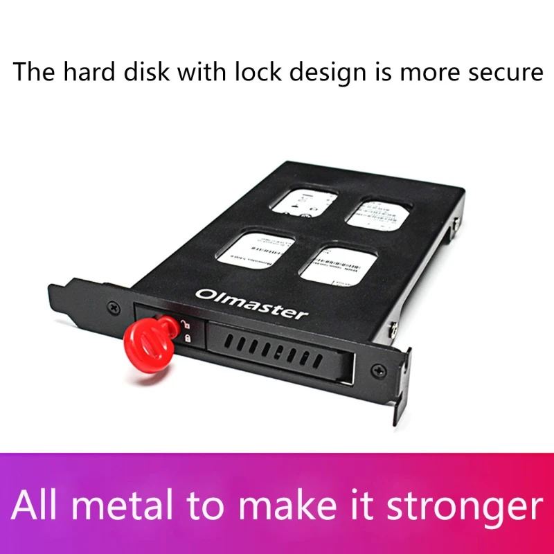 Olmaster MR-9100 2.5-Inch HDD SSD Adapter Rack Bracket for PCI Single Hard Drive Disk Description Image.This Product Can Be Found With The Tag Names Computer Cables Connecting, Computer Peripherals, Hard disk adapter rack bracket hdd ssd, PC Hardware Cables Adapters