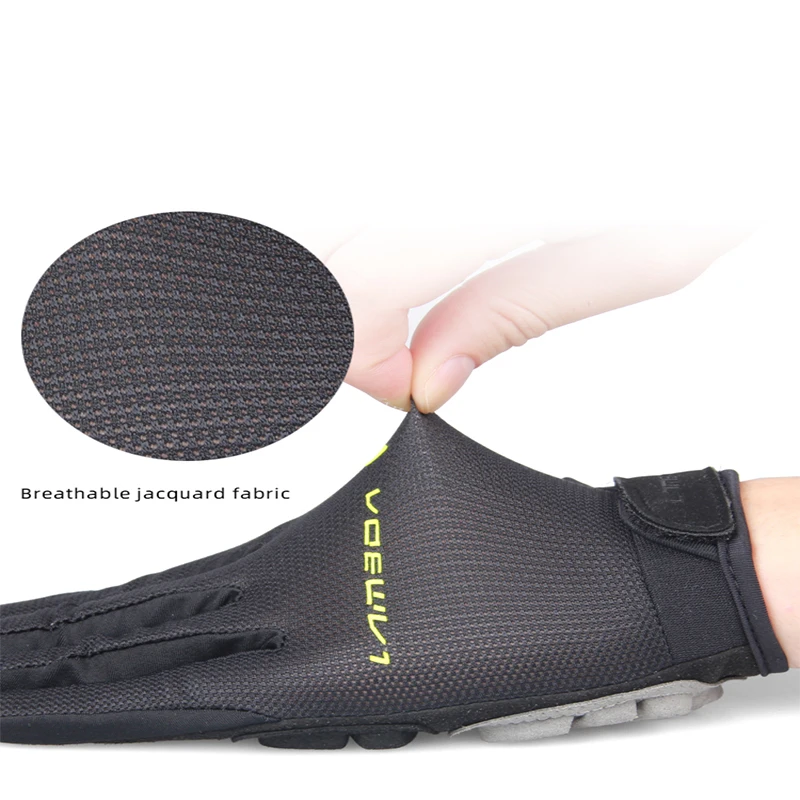 Lameda Cycling Gloves For Men Shock Absorbing Breathable Women's Glove Full Finger Long Finger Mtb Bike Outdoor Sports Gloves