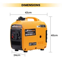 MAXPEEDINGRODS 1200W générateurs d'onduleur générateur silencieux d'essence Portable générateur d'énergie Portable pour RV 1