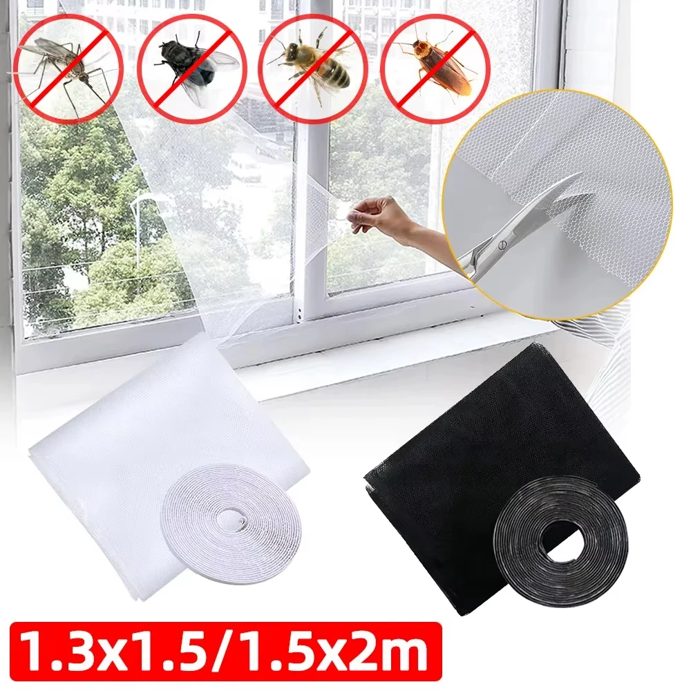 Description Picture 2 of itemMosquito Nets for Windows Fly Screen Window Magnetic Fly Screen for Windows Self-Adhesive Tape for Windows Keeps Beetles/Flies