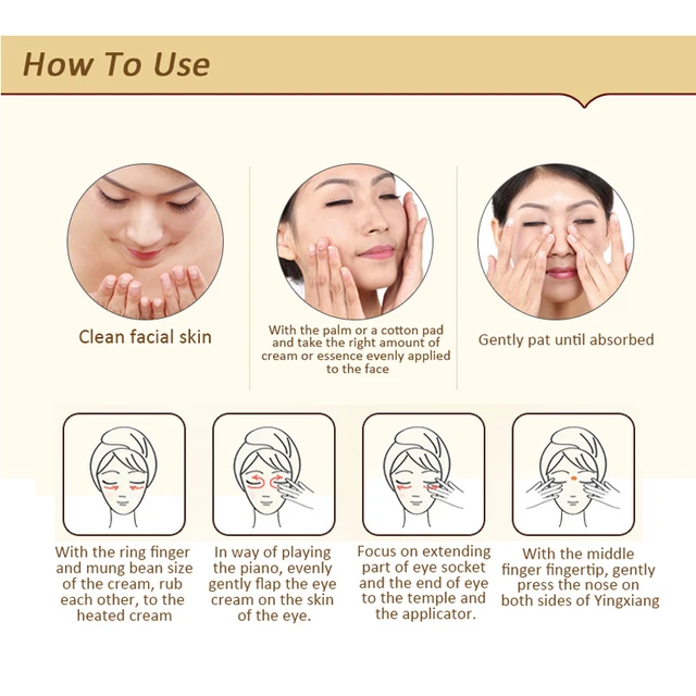 Kit de soins du visage, Essence d'escargot, crème pour les yeux, Anti-vieillissement, blanchiment, soins du visage, 4 pièces