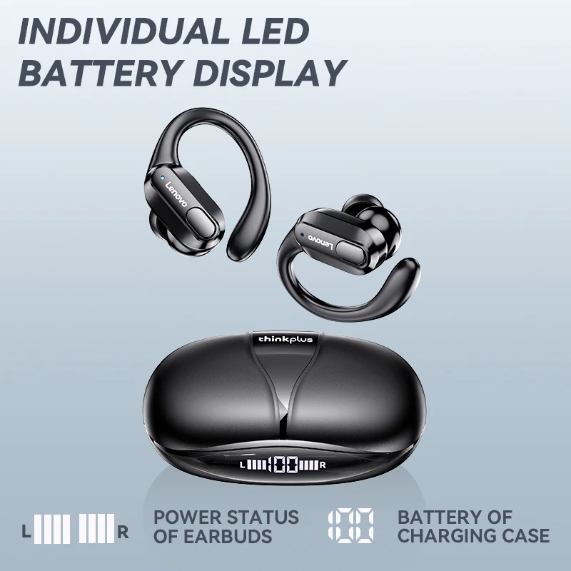 Lenovo XT80 True Wireless Bluetooth Earphones Sports Headphones Touch TWS With Mic Noise Reduction Earbuds Waterproof Headset