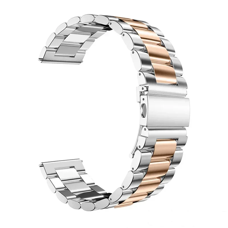thumbnail image 1 of Correa de acero inoxidable para Samsung Galaxy Watch 7/FE/6/5 pro/4/Classic de 20 mm y 22 mm, correa de metal para Amazfit GTS-GTR-4-3-2e-mini, 1 of 5