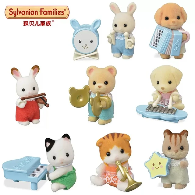 Sylvanian Families Family Baby Camping Series - Season 5 Blind Bag Animal  Toys Dolls Girl Gift 5466