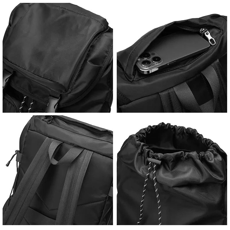 Men's Backpack Brand Oxford Cloth Waterproof Backpack Large Capacity Multi-pocket Outdoor Travel