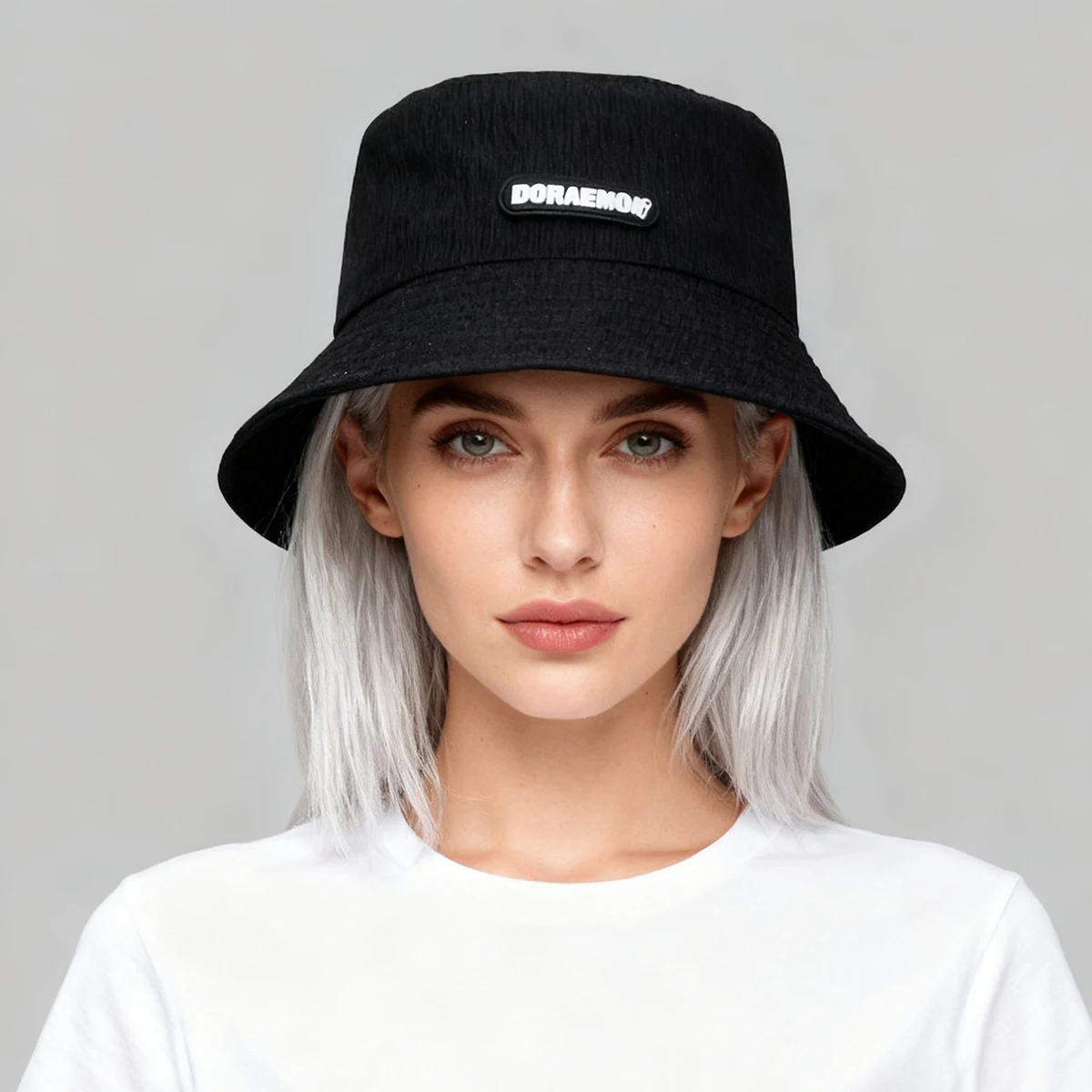 Japanese Retro Pleated Bucket Hat for Women, New Autumn and Winter Versatile Casual Artistic Sunshade Hat That Makes the Face Look Smaller, Suitable for Leisure Shopping and Strolling
