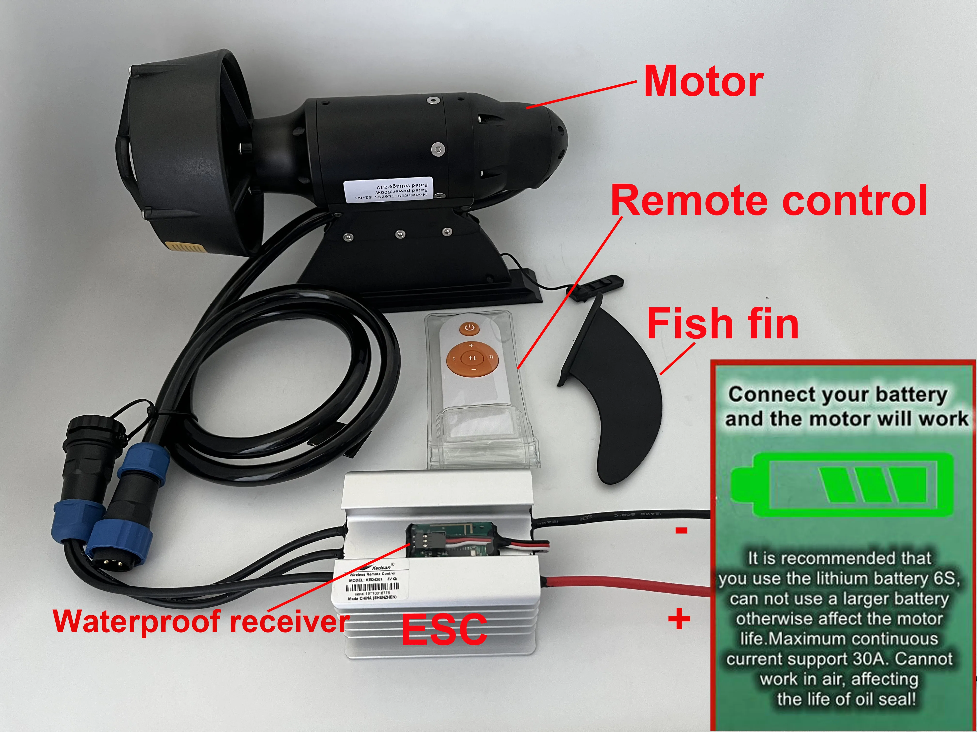 POWER FIN Battery Electric Fin Stand Up Paddle Board Push Motor E Fin SUP Surf Kayak Surfboard Propeller kedean surf marina drive power 24v 4400mah electric fin battery chargers push motor sup surfboard propellers