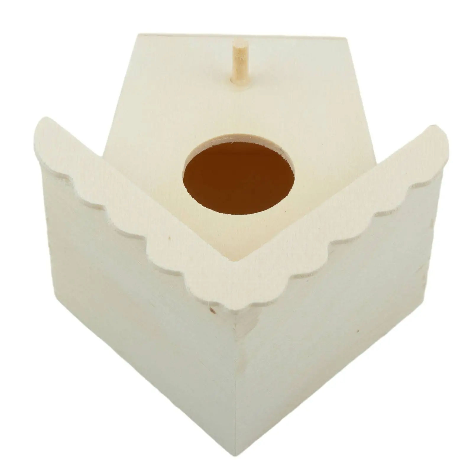 Title 25, Wooden Bird House Nest House Box Wood Birdhouse...
