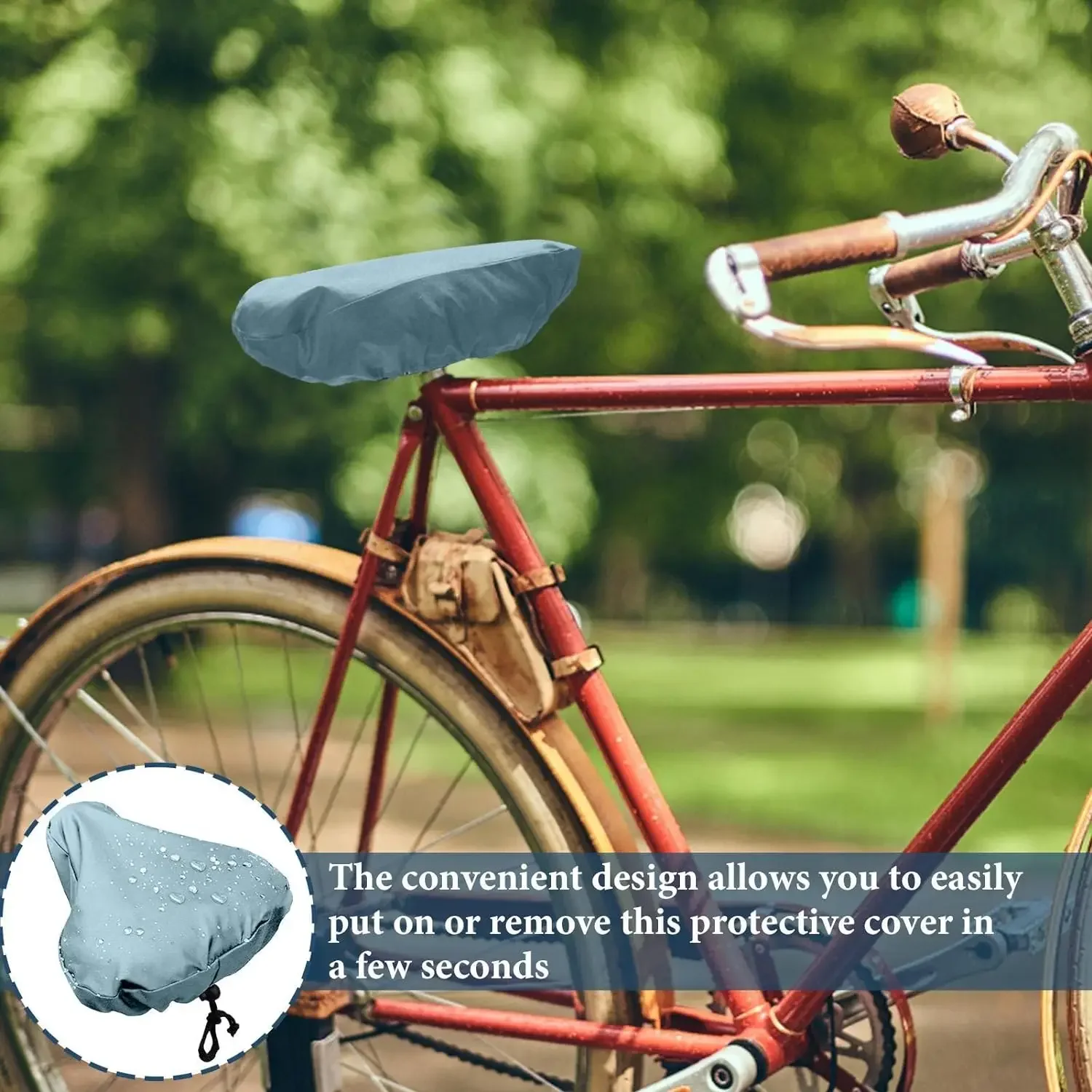 Protector De Seguridad Para Asiento Trasero De Bicicleta Shamjiam Azul | En Línea