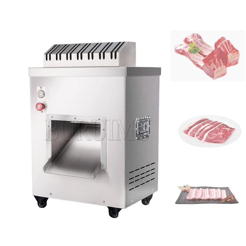 

Electric Meat grinder /Meat Cutting Machine Stainless Steel Commercial Meat Slicer Slice Thickness 110V 220V