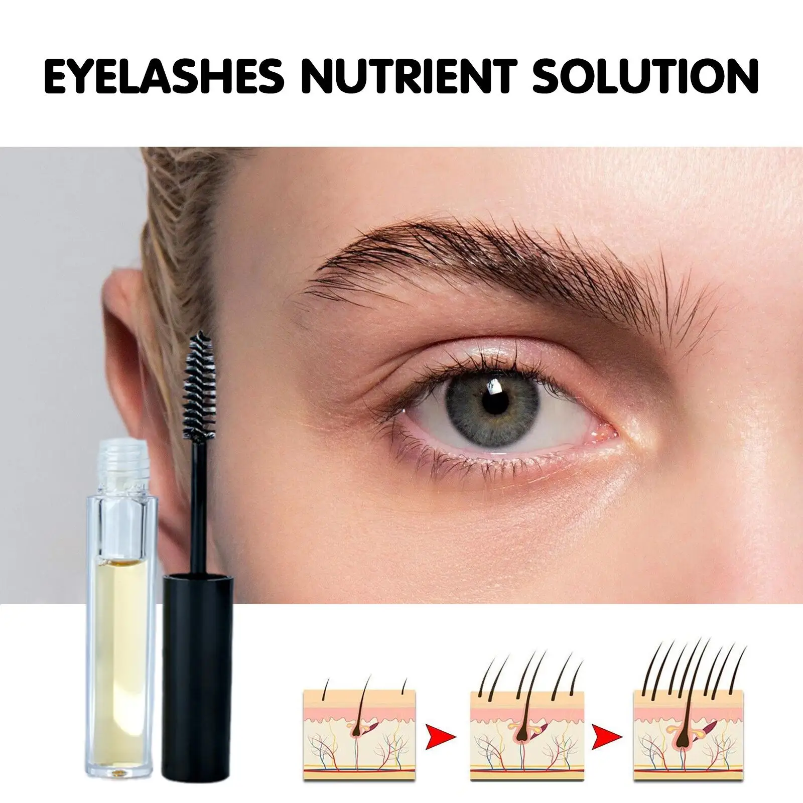 

Сыворотка для быстрого роста ресниц, лечение ресниц, бровей, удлинение ресниц, утолщение, увеличение объема ресниц, Усилитель роста ресниц Ca Y2Q9