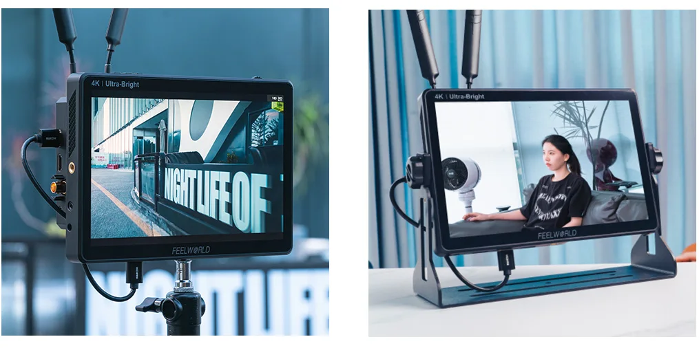 LUT11S 10.1'' 2000nit IPS Touch Screen 3DLUT 3G-SDI HDMI DSLR Camera Monitor Sui