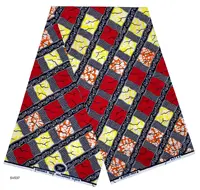 African Fabric Wholesale 6 Yards Wax Prints For Dress Sewing 3