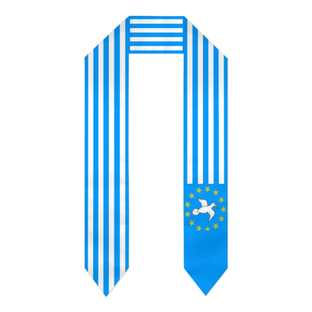 New Ambazonia Flag Graduation Stola Sash International Study All'Estero Classe Del 2024 Scialle