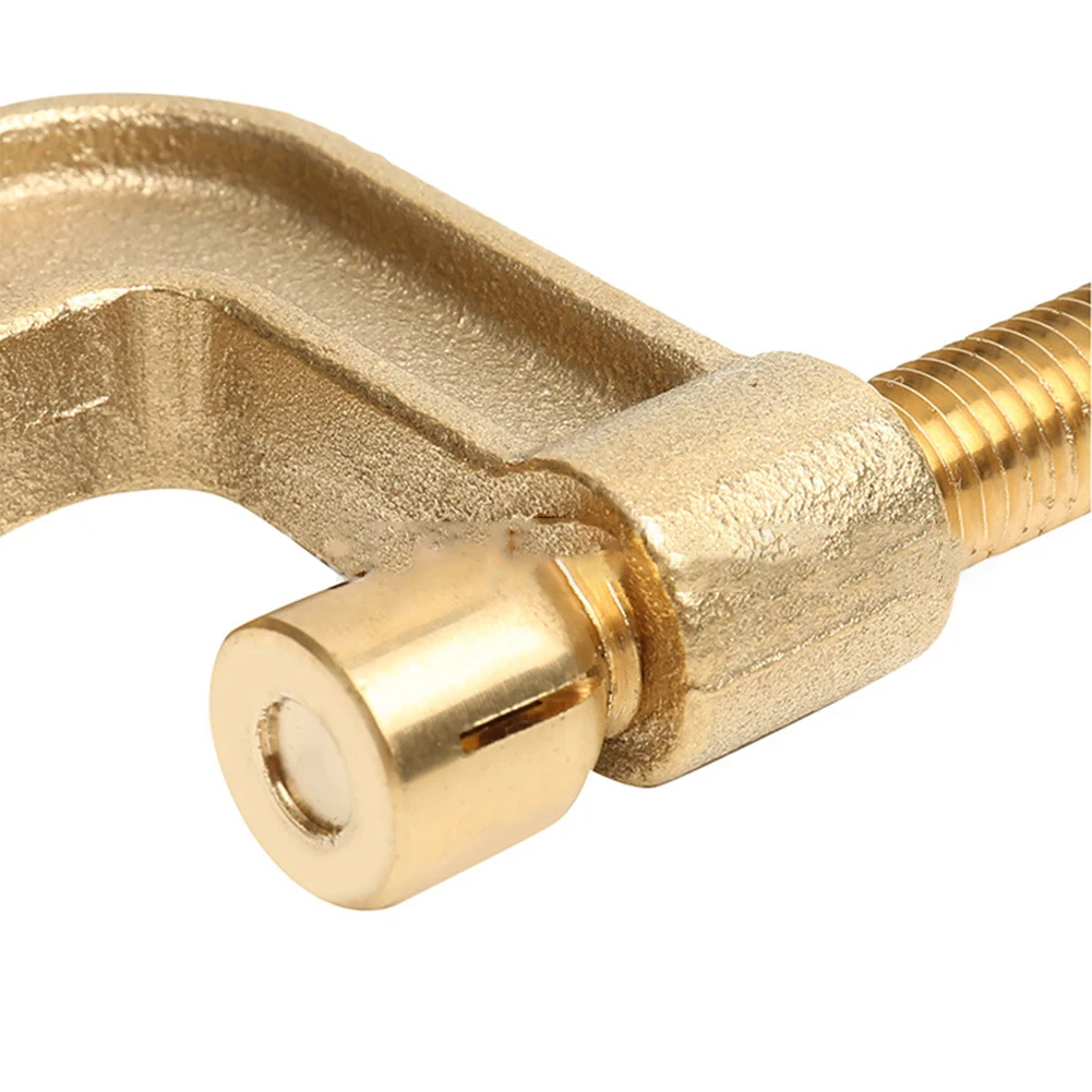 

Soldering Tools Ground Clamp Accessories All-copper Argon Arc Earth Wire Clip G-shaped For High Current Welding