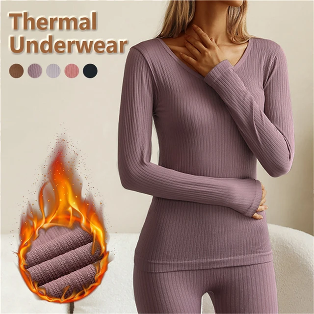 Thermal Underwear Winter Women Sexy  Thermal Long Underwear Women - New  Winter - Aliexpress