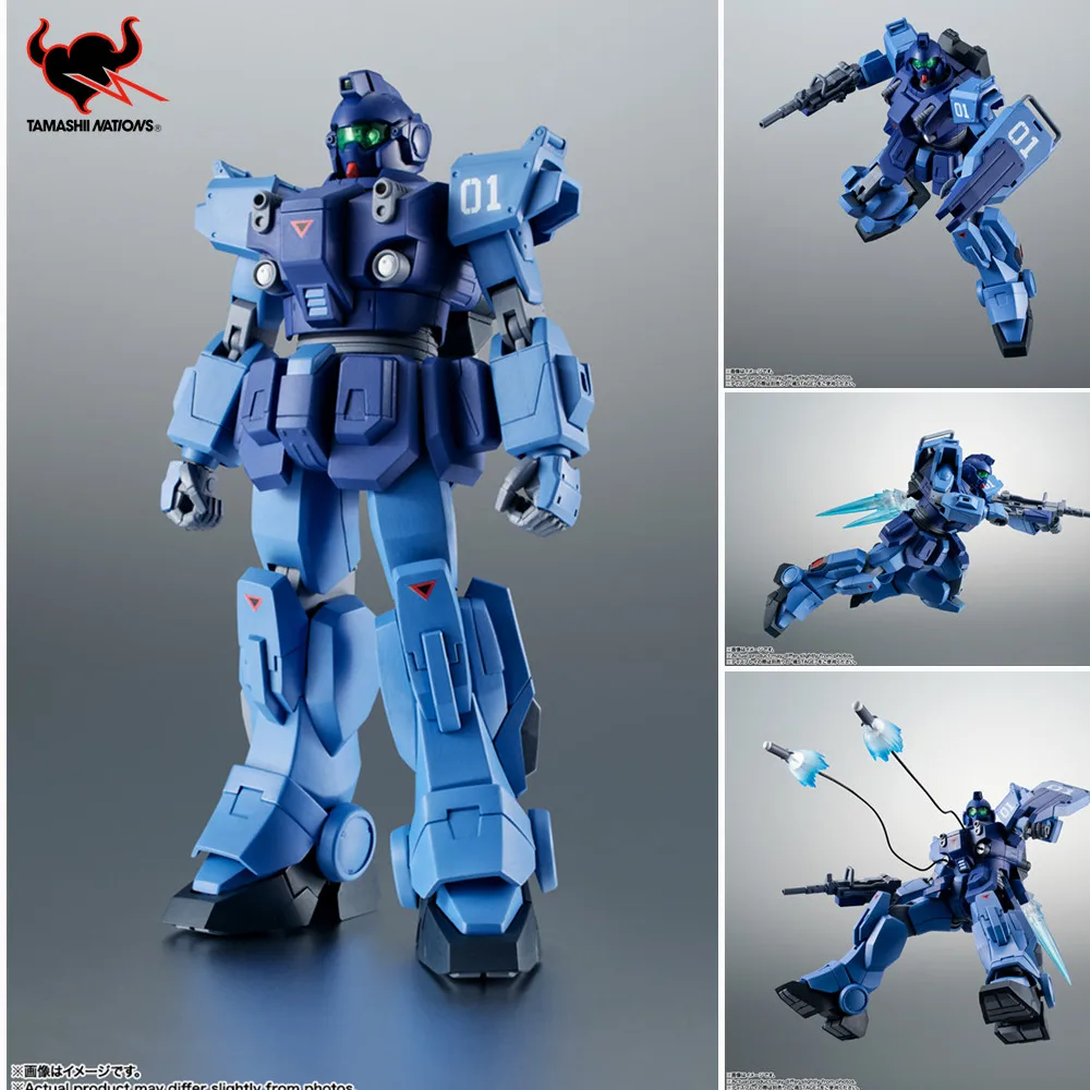 

In Stock Original THE ROBOT SPIRITS SIDE MS RX-79BD-1 BLUE DESTINY UNIT 1 ver. A.N.I.M.E. PVC Action Figure Collector Toys