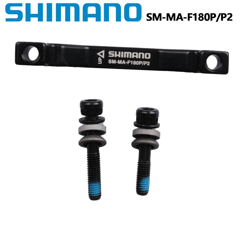 

Shimano SM-MA-F180P/P2 SM-MA-F203P/P Bike Disc Brake Caliper Adapter For Front 180mm 203mm Bicycle SM-MA-F160P/S Disc Adapter