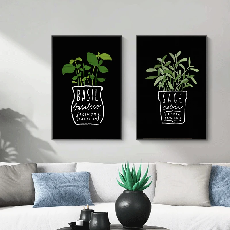 

Минимализм Холст Картина зеленые растения горшки постеры и принты офис скандинавский настенный искусство картины гостиная домашний декор
