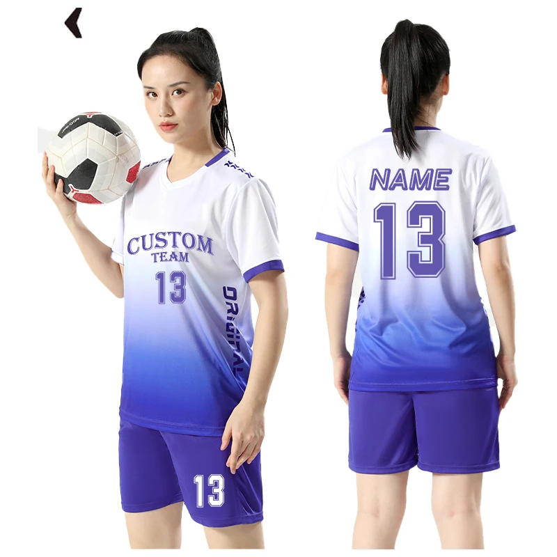 Sportswear Men's And Women's Shorts Suit Training Short-Sleeved Quick-Drying Volleyball Team Breathable Jersey JLS-B6