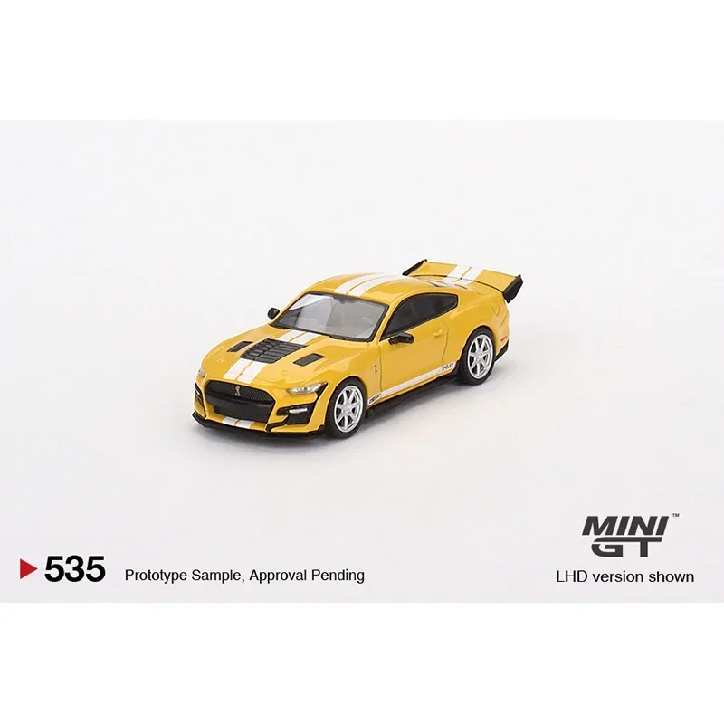 Minigt 1:64 Shelby Gt500 Dragon Snake Concept Giallo Diecast Diorama Modello Di Auto 535
