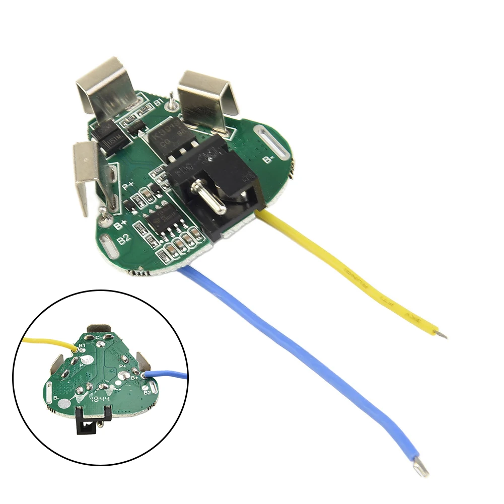 

Battery Protection Board 33.7*36.5mm 3S 5~15A DC Drill Power Electric Tool Hand Li-ion Battery Lithium Protection Board