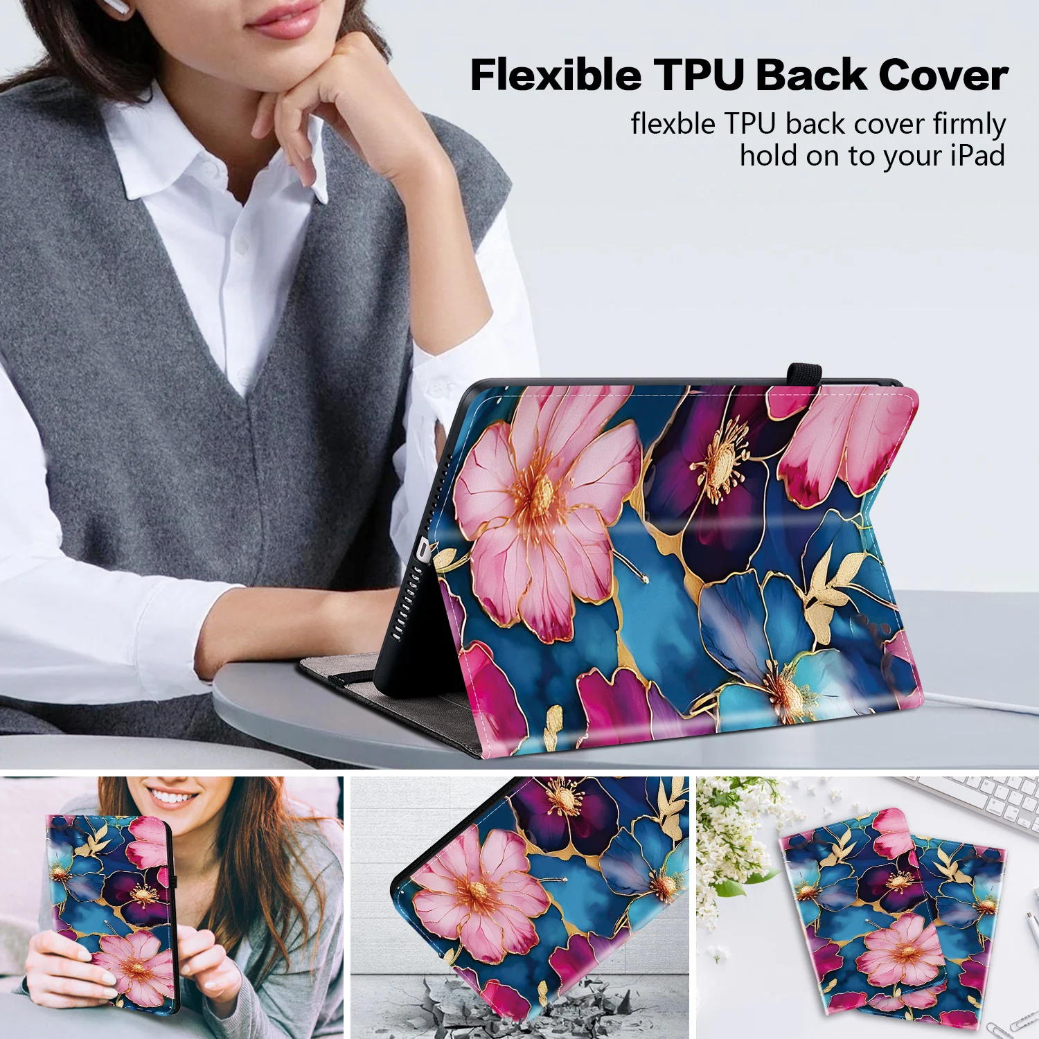 Luxury Leather Tablet Cover with Enhanced Protection