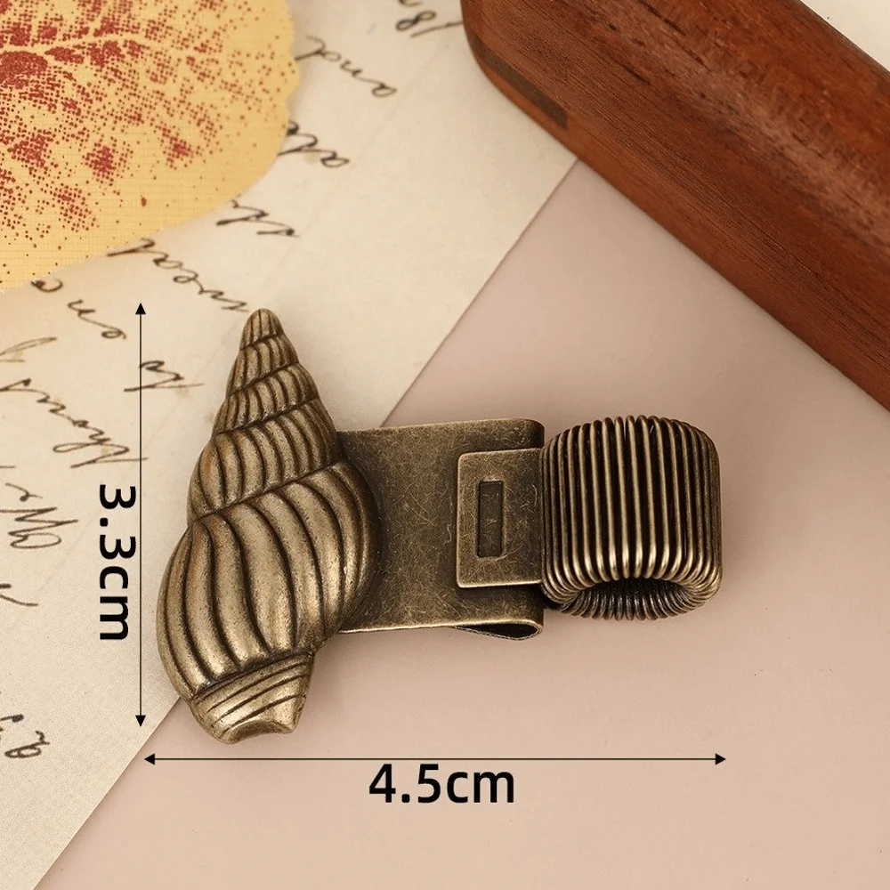 Metall-Stiftschlaufenhalter, multifunktionaler, verlustsicherer Federstiftclip, fester Schreibwarenhalter, sicherer Griff, Lesezeichen – Detail 11