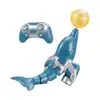 2.4G Remote Control Dolphin Toy Water Toy Interaction Game Creative Easy Use Role Game Montessori Toy RC Boat Toy Robot Dolphin 3