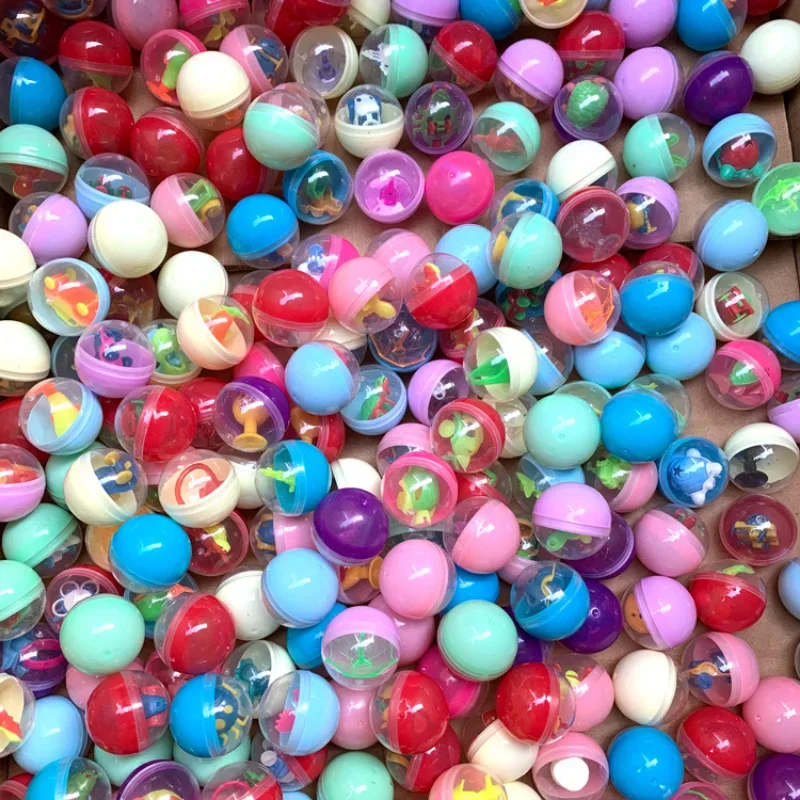 Children Mini Claw Machine Toys Accessory Ball Automatic Operated Play Game Doll Machines Prizes Gifts Twisted Egg Balls 32mm 5