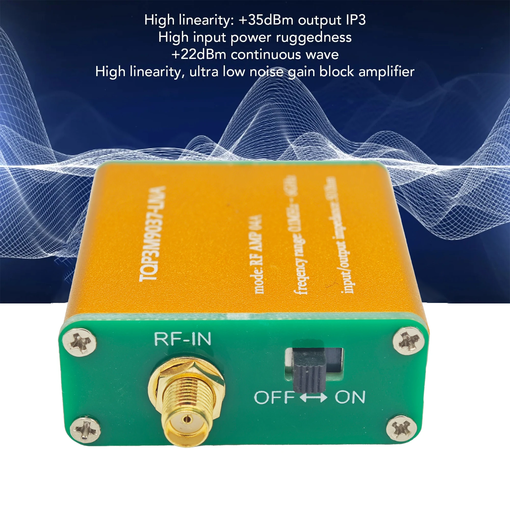 Amplificateur Faible Bruit 100 KHz - 2000 MHz + Antennes – Occasion