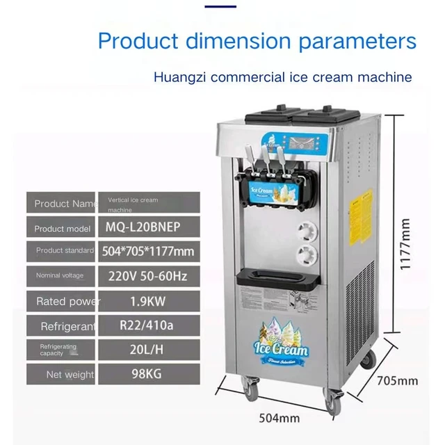 Gelato Making Machine / Hard ice cream machine China Manufacturer