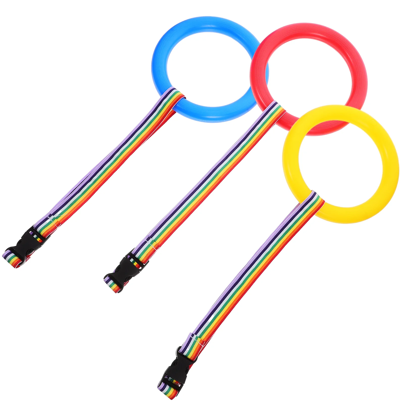 

3 Pcs Anti-lost Traction Rope Child Leashes for Kids Walking Kindergarten Daycare Supplies Safety Ring