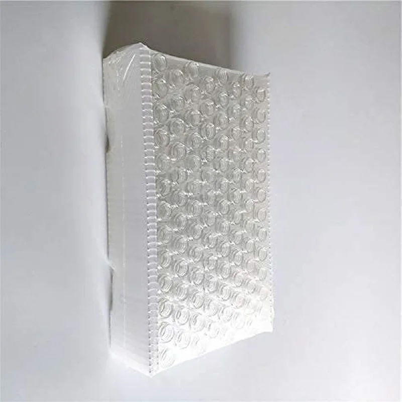Pack of 100 Glass Vials with Black Phenolic Screw Caps,0.5 Dram/2ml(0.07 fl oz), for Liquids or Dry Goods (Clear)